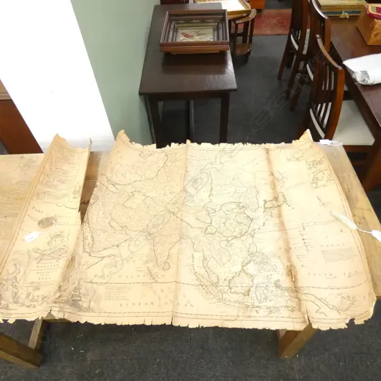ANTIQUE MAP; ASIA AF