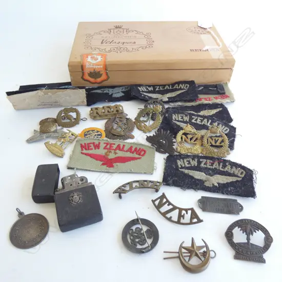 COLLECTION ASST. NZ WAR BADGES ETC