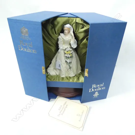 ROYAL DOULTON HRH PRINCESS OF WALES HN2887 H.200MM 645/1500...