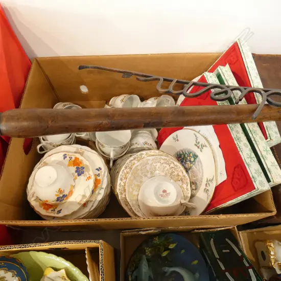 BOX LOT ASST. CHINA ETC