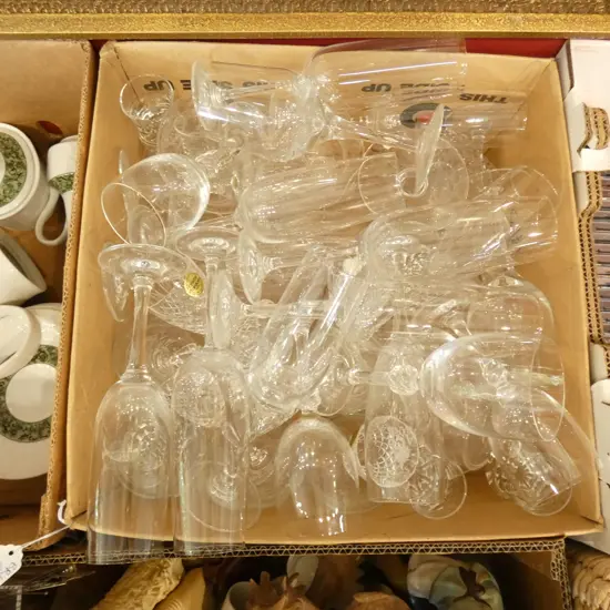 BOX LOT ASST. CRYSTAL