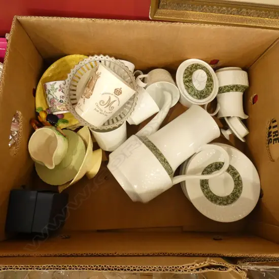 LOT ASST MIKASA COFFEE SERVICE/CARLTON WARE/ROYAL CHINA ETC