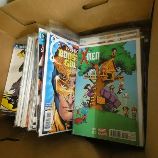 BOX LOT ASST. COMICS; MARVEL, DC ETC