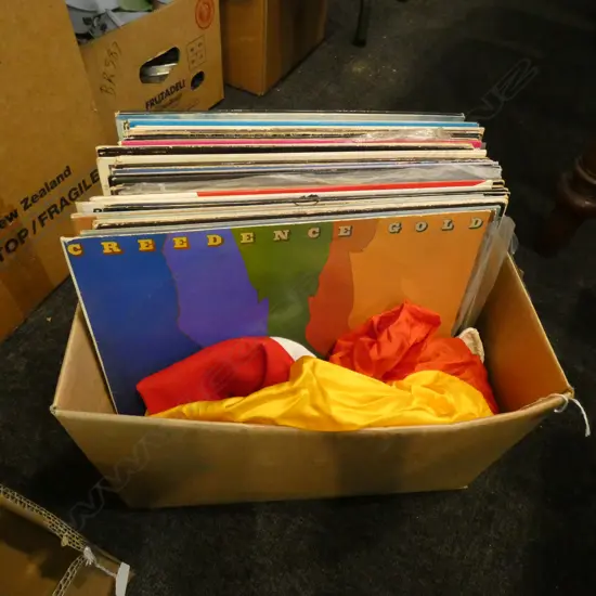 BOX LOT ASST. RECORDS...