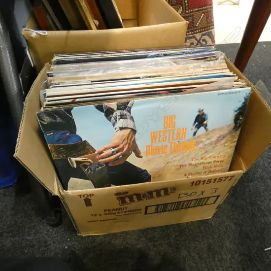BOX LOT ASST. RECORDS...