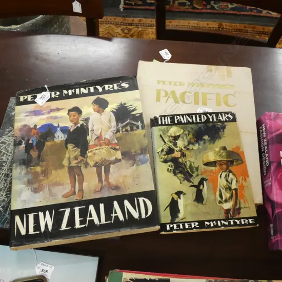 PETER MCINTYRE BOOKS - NEW ZEALAND / PACIFIC / THE PAINTED YEARS