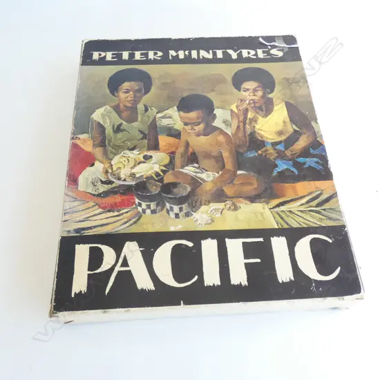 PRESENTATION EDITION of PETER McINTYRE'S 'PACIFIC, SIGNED BY THE ARTIST/AUTHOR & NUMBERED 666...