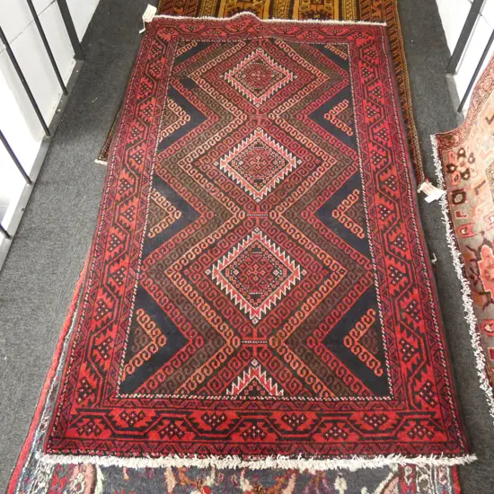 AFGHAN BALUCHI RUG 1970 X 1230MM
