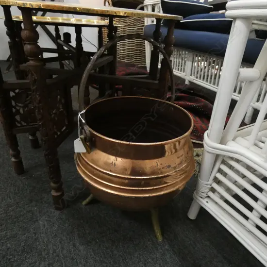 COPPER COULDRON H.500mm