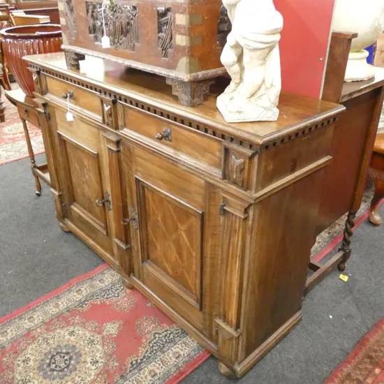 FRENCH SMALL 2 DRAWER 2 DOOR SIDEBOARD...