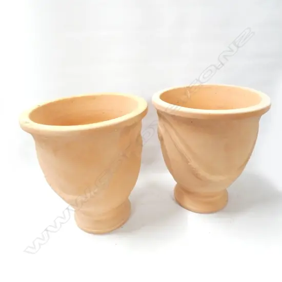 PR UNGLAZED TERRACOTTA GARDEN POTS DIA 350 X H 400MM ...