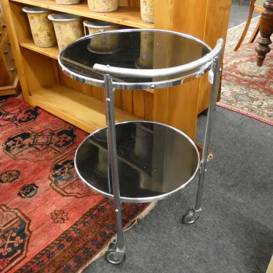 ART DECO TEA TROLLEY H730 MM
