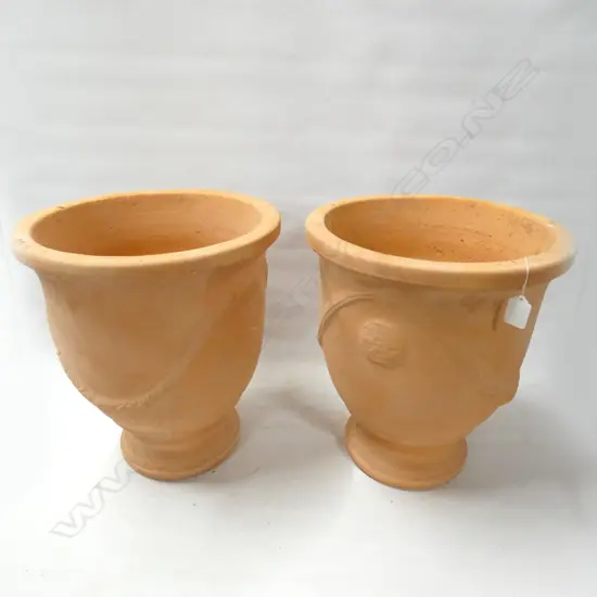 PR UNGLAZED TERRACOTTA GARDEN POTS DIA 350 X H 400MM ...