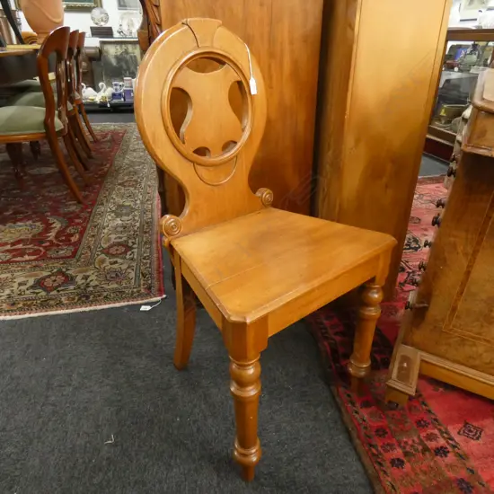 KAURI SHEILD BACK HALL CHAIR...