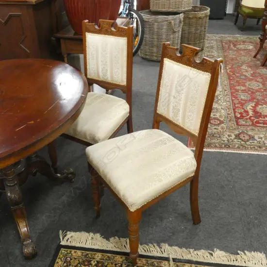 PR SHERATON REVIVAL SIDE CHAIRS 