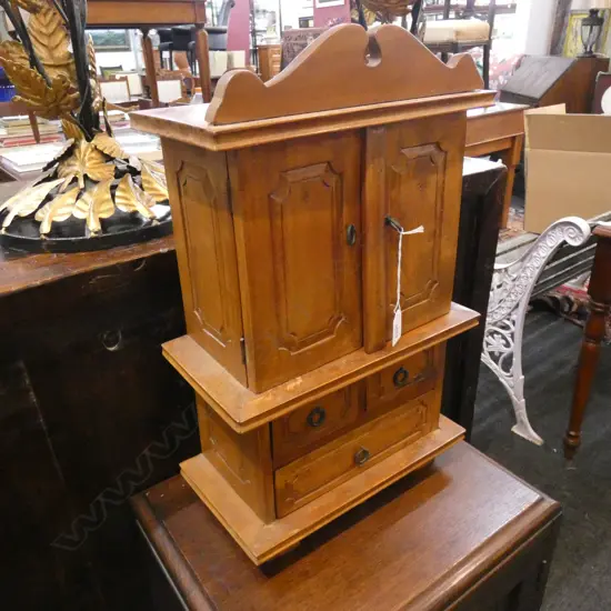 MINIATURE WOODEN CABINET H.500mm