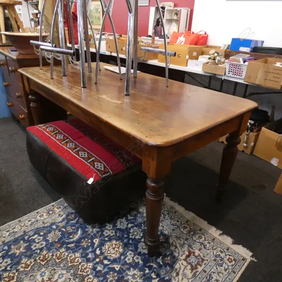 COLONIAL KAURI KITCHEN TABLE PLANK TOP...