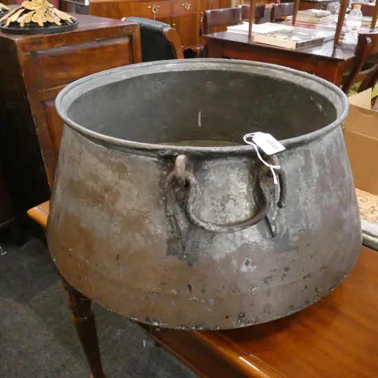 EX LG COPPER POT  DIA 580 H 290MM