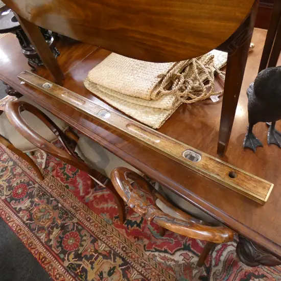 OLD WOODEN LEVEL L  1220MM