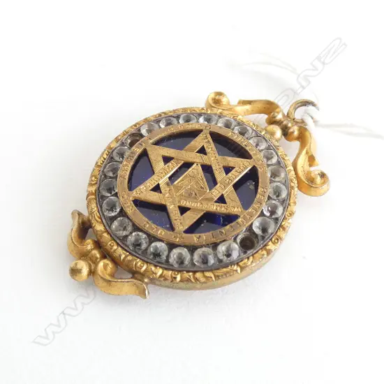 OLD MASONIC PENDANT A/F 