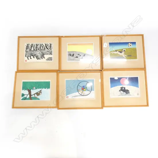 6 MARLENE DENTON ZODIAC WORKS ON PAPER 130x190mm