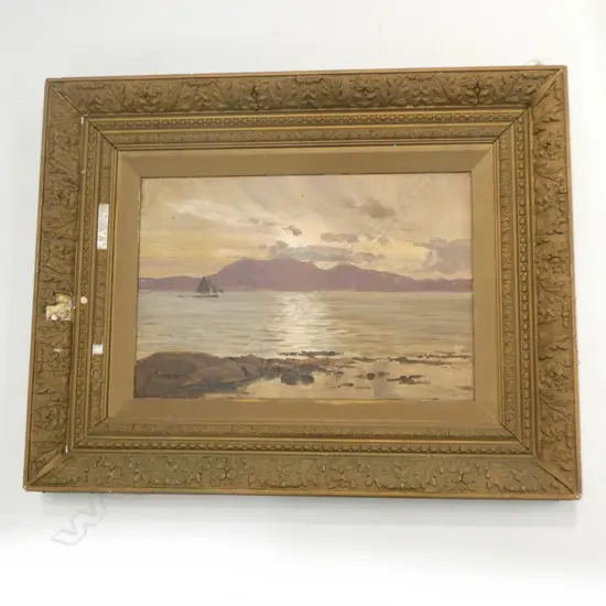 ARTIST UNKNOWN MARITIME SCENE C1910