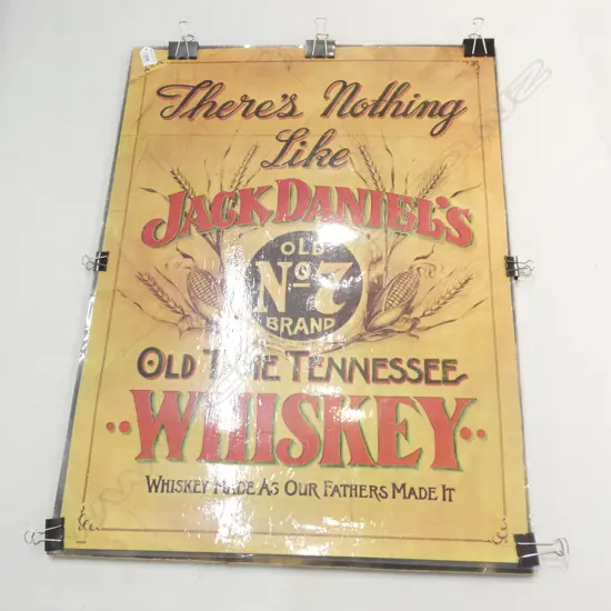 JACK DANIELS LAMINATED POSTER 830x620mm