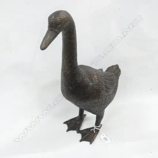BRONZE DUCK H.355mm