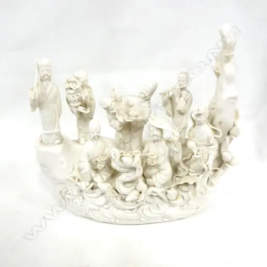 BLANC DE CHINE FIGURE GROUP W.250mm