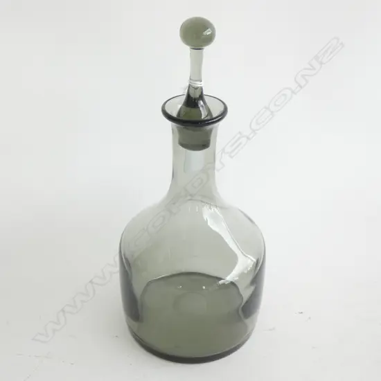 GREEN GLASS DECANTER H.260mm