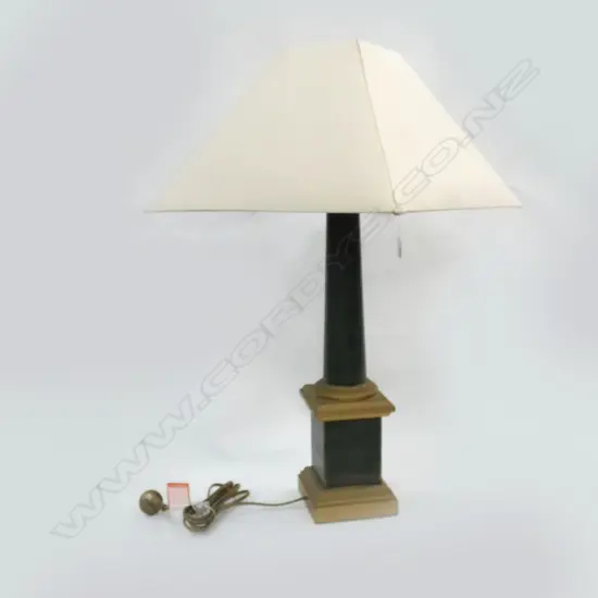 GREEN & GOLD LAMP H.690mm