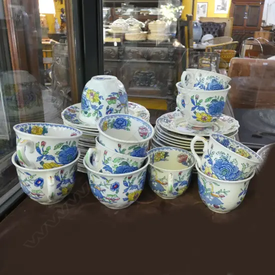 LARGE LOT ASST MASONS REGENCY CHINA