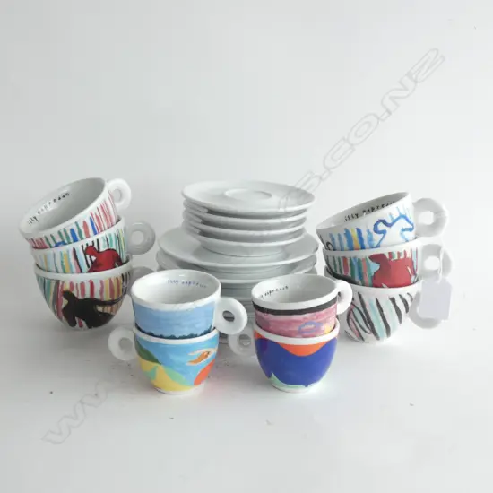 6 MITTERTEICH ILLY COFFEE C/S + 4 ESPRESSO