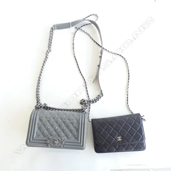 2 FAUX COPY CHANEL HAND BAGS