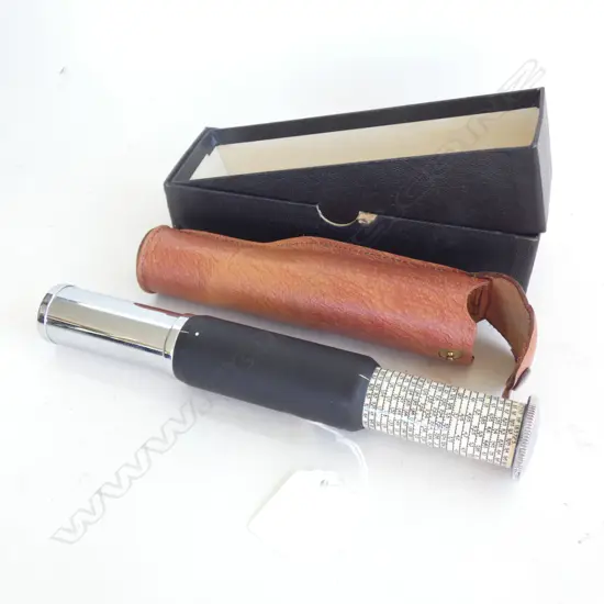 OTIS KING MODEL K POCKET CYLINDER CALCULATOR - IN ORIGINAL POUCH & BOX