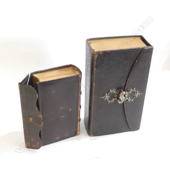 2 CASED BIBLES