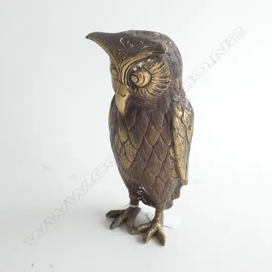 BRONZE OWL H.210mm