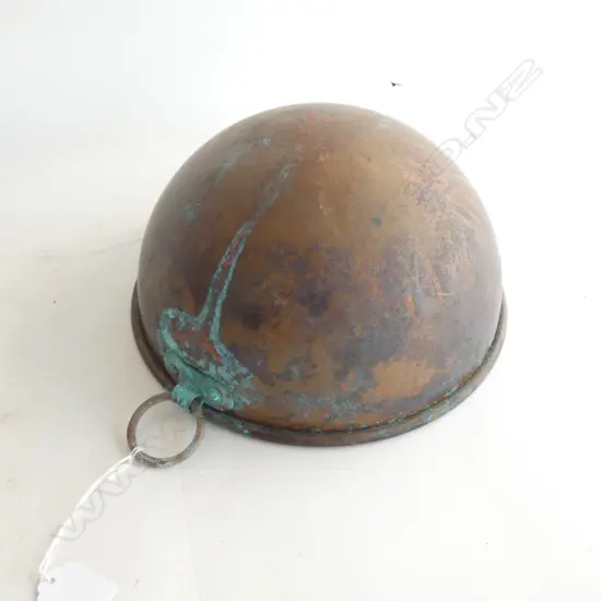 FRENCH COPPER BOWL 255mm dia