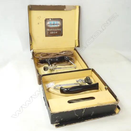 2 TRAVELLING IRONS 