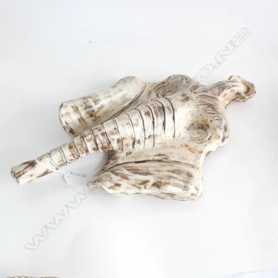 STUDIO CERAMIC ELEPHANT WALL PLAQUE H.450mm