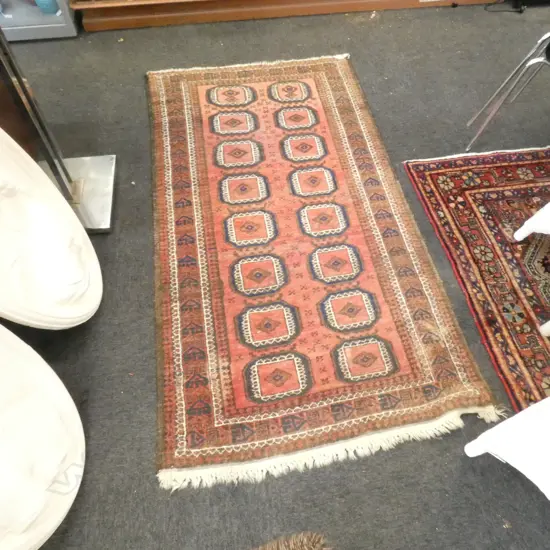 HAND KNOTTED ALL WOOL RUG...