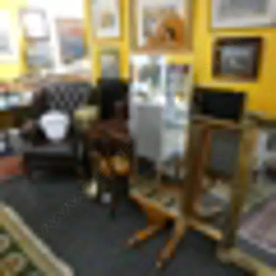 LG KAURI SCULPTURED MIRROR STAND 1820 X 440MM