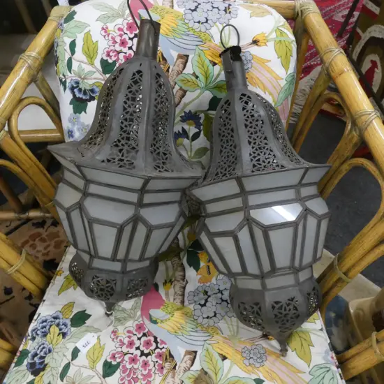 PR OCTAGONAL MOROCCAN LANTERNS H.500mm