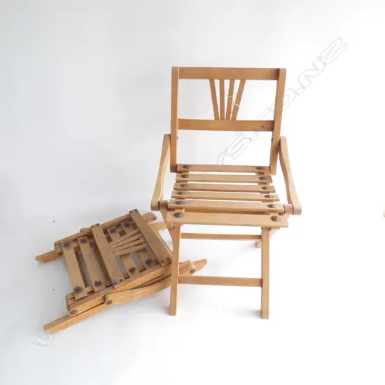 PR VINTAGE CHILDREN'S FOLDING CHAIRS H.550mm