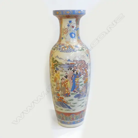LARGE ORIENTAL VASE H.610mm