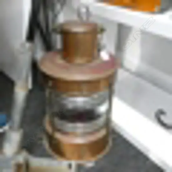 OLD COPPER LAMP DIA230 H430MM