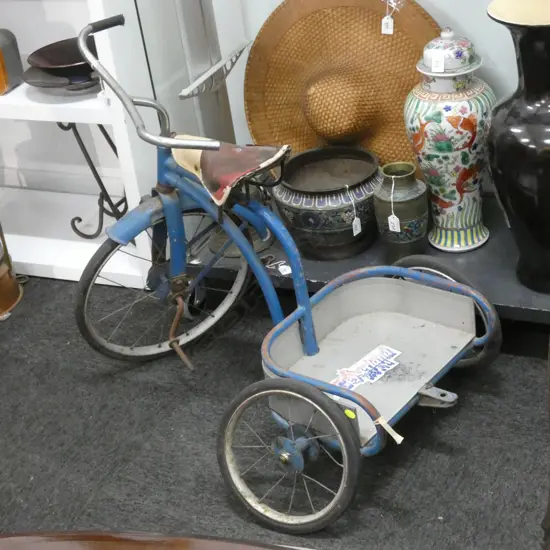 BLUE TRICYCLE 