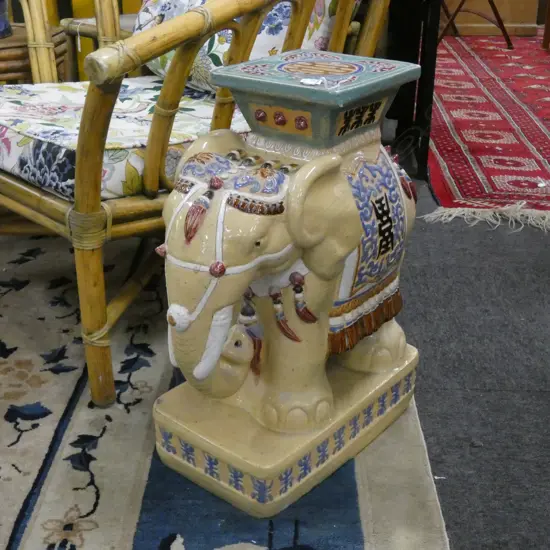 LARGE CERAMIC ELEPHANT H.545mm