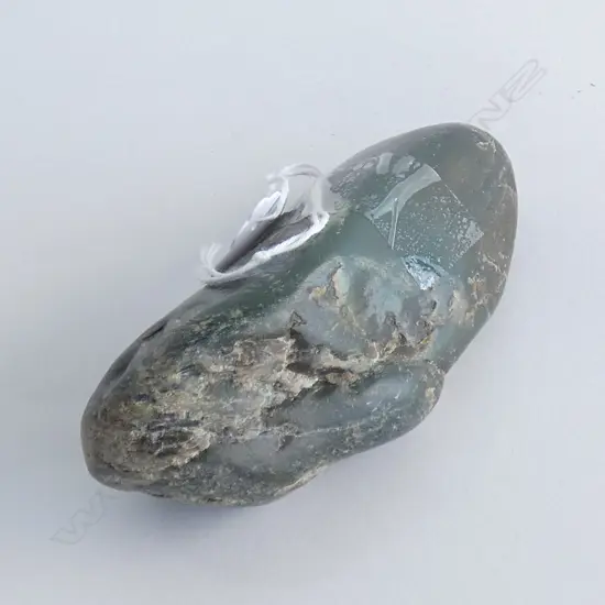 GREENSTONE; POLISHED FROM HANDLING L.110mm 259 GRAMS 