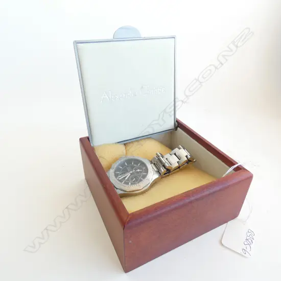ALEXANDRE CHRISTIE GENTS WRISTWATCH BOXED